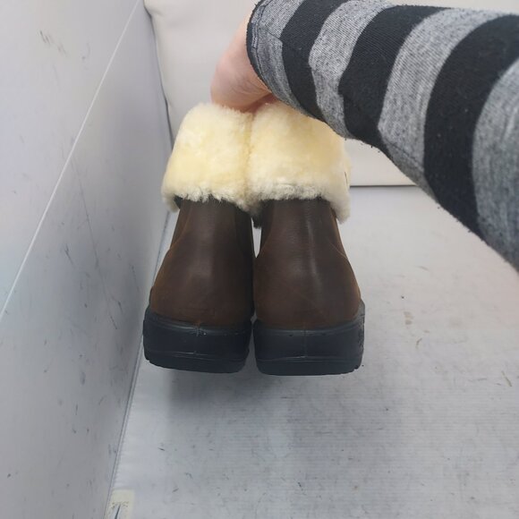 Blundstone Brown Waterproof Thermal Lace Up Boot - Picture 8 of 11